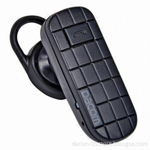 Mini Mono Bluetooth Headset with 2.4GHz Frequency Range
